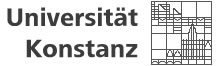 Logo 
der Universit&auml;t Konstanz