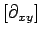 $ [\partial_{xy}]$