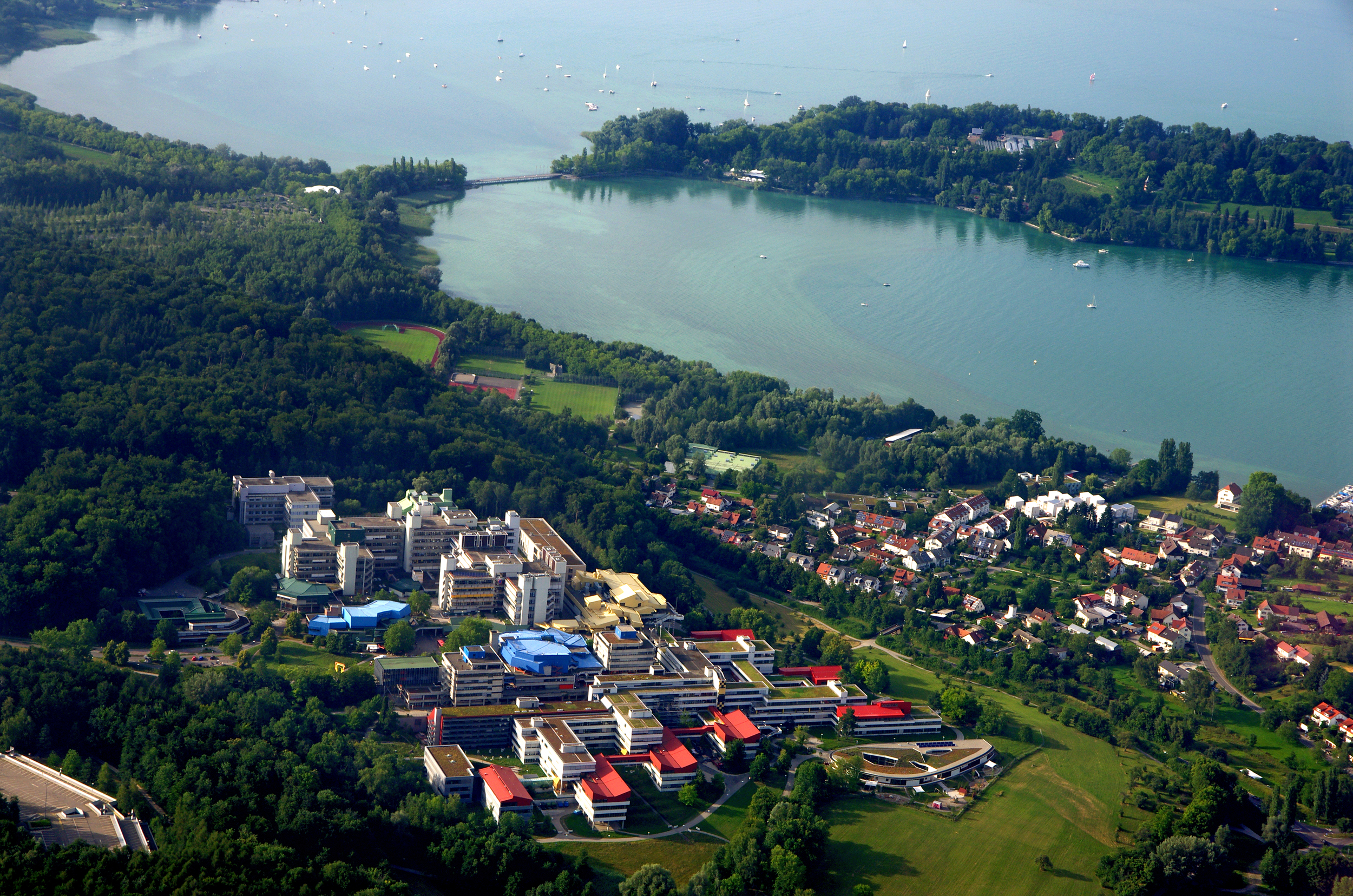 The University of Konstanz from above Nr. 3 Fotograf:
	 Dr. Michael Kieninger © Universität Konstanz